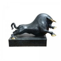 老玩铜 铜牛旺财摆饰品 运势如虹牛气冲天开业礼品摆件BC-083