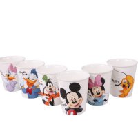 迪士尼授权高级陶瓷杯 米奇米妮唐老鸭布鲁托高飞（6/套）6PCS4号尚美套杯马克杯精装25820B
